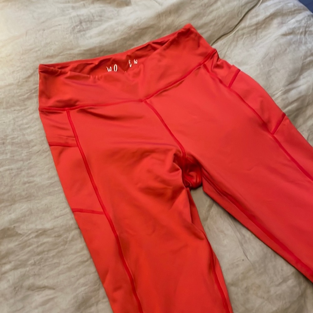 Wolven XL Cayenne red leggings
